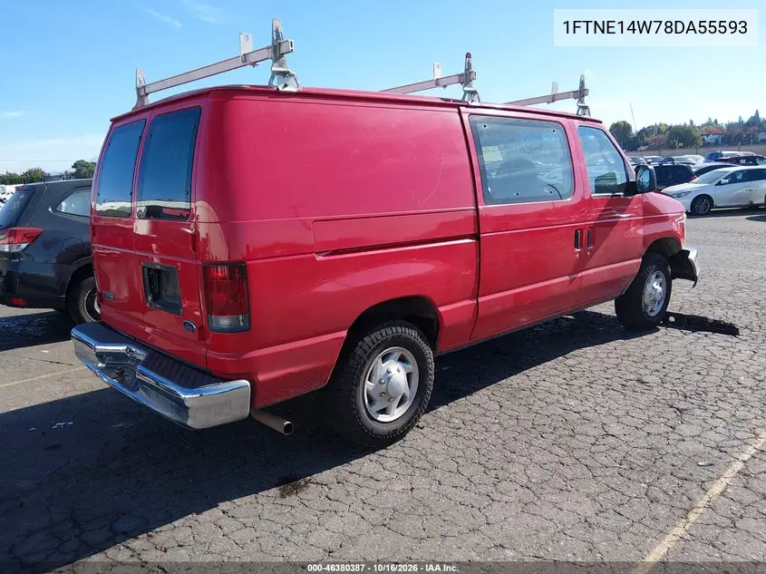 2008 FORD ECONOLINE VIN 1FTNE14W78DA55593 — фото 4