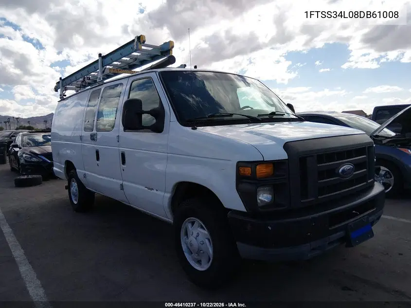 FORD ECONOLINE 2008, VIN 1FTSS34L08DB61008