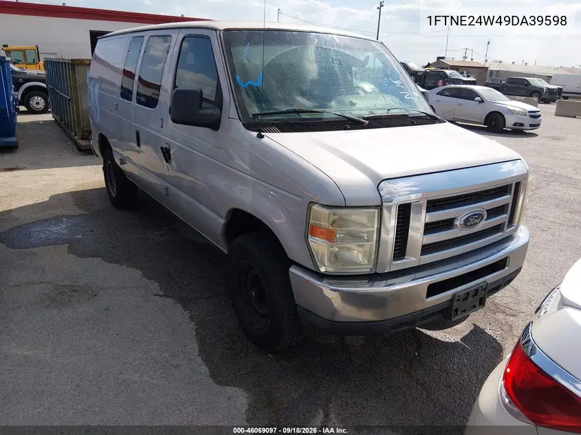 FORD ECONOLINE 2009, VIN 1FTNE24W49DA39598