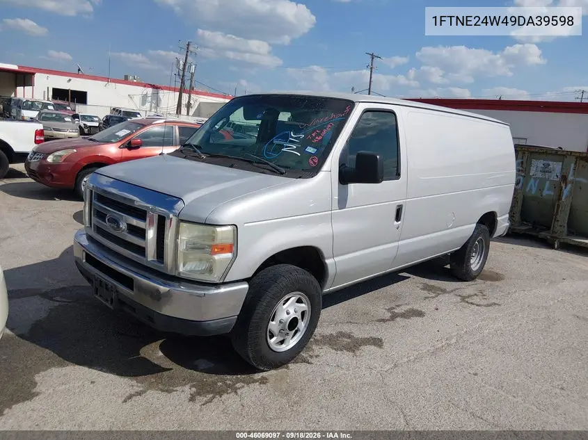 2009 FORD ECONOLINE VIN 1FTNE24W49DA39598 — фото 2