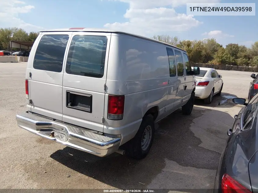 2009 FORD ECONOLINE VIN 1FTNE24W49DA39598 — фото 4