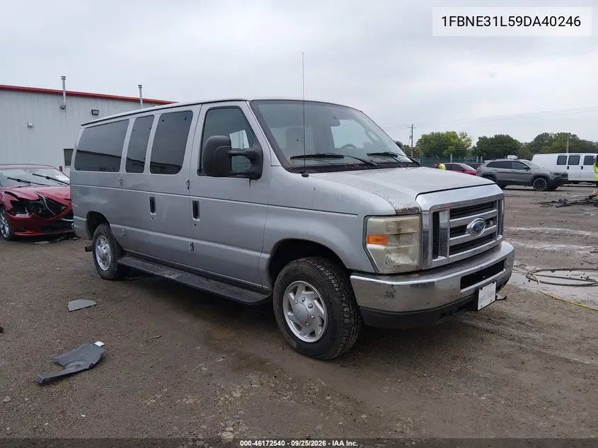 FORD ECONOLINE 2009, VIN 1FBNE31L59DA40246