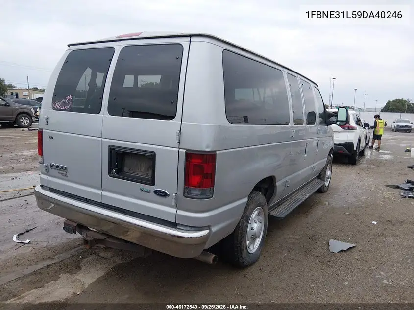 2009 FORD ECONOLINE VIN 1FBNE31L59DA40246 — фото 4