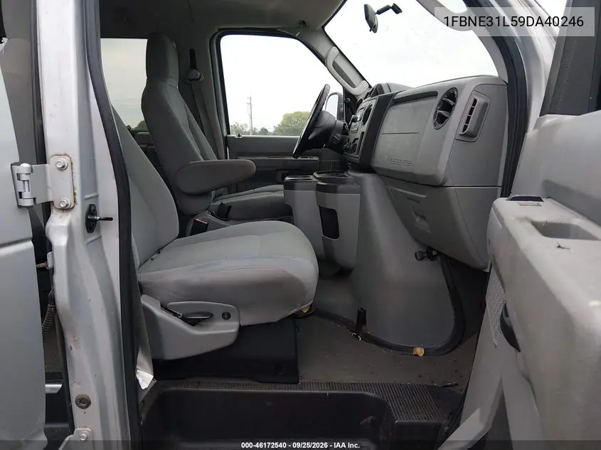 2009 FORD ECONOLINE VIN 1FBNE31L59DA40246 — фото 5