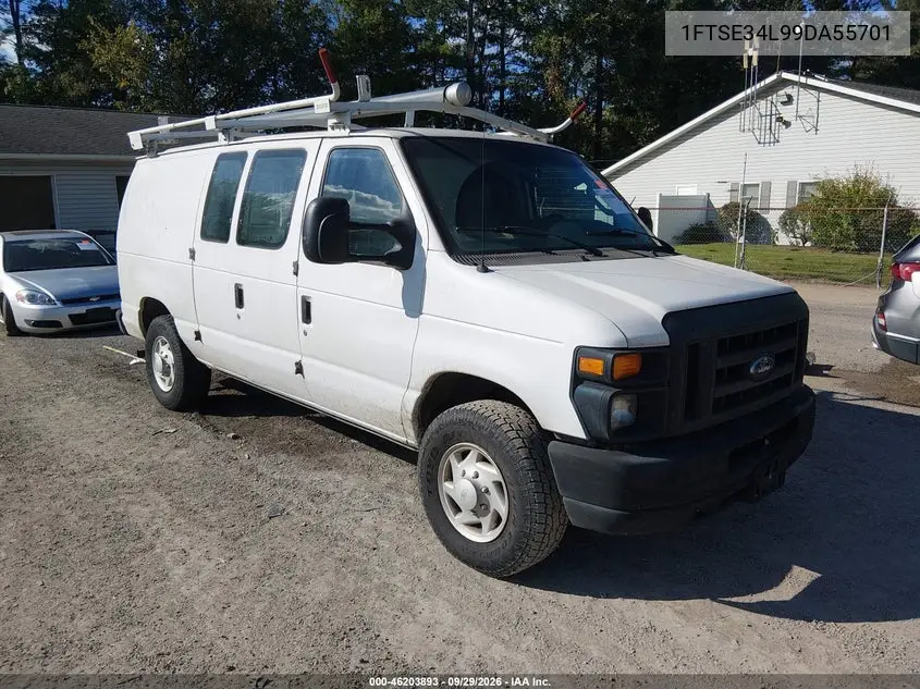 FORD ECONOLINE 2009, VIN 1FTSE34L99DA55701