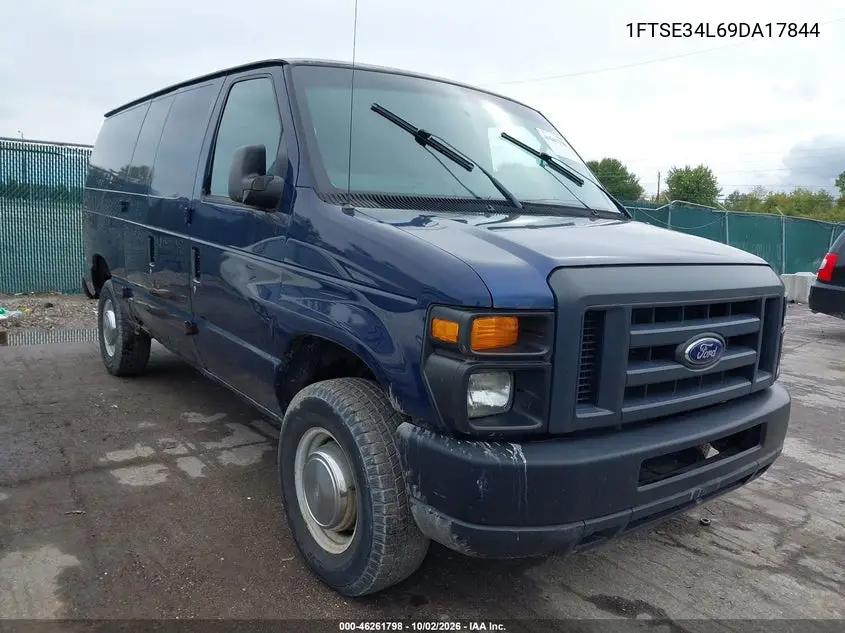 FORD ECONOLINE 2009, VIN 1FTSE34L69DA17844