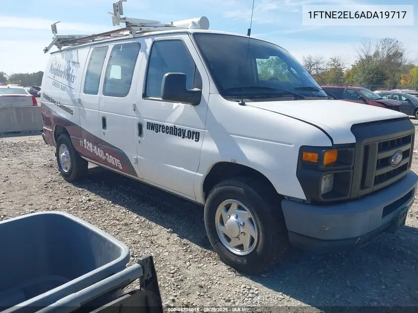 FORD ECONOLINE 2010, VIN 1FTNE2EL6ADA19717