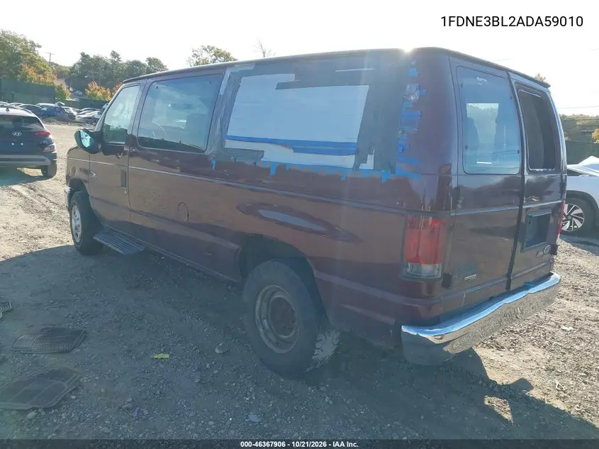 2010 FORD ECONOLINE VIN 1FDNE3BL2ADA59010 — фото 3