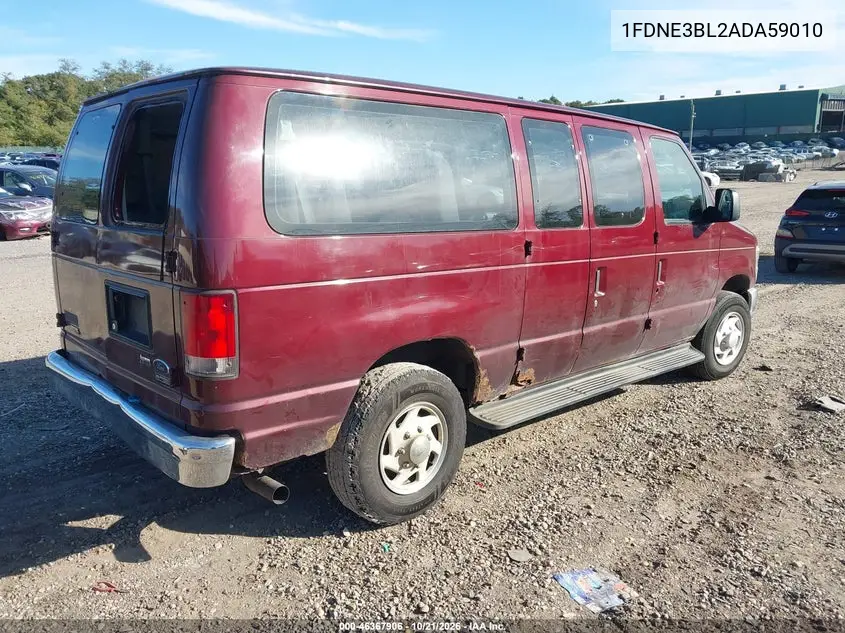 2010 FORD ECONOLINE VIN 1FDNE3BL2ADA59010 — фото 4