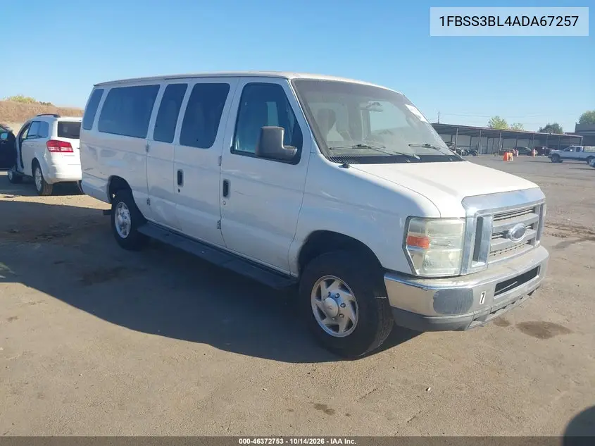 FORD ECONOLINE 2010, VIN 1FBSS3BL4ADA67257