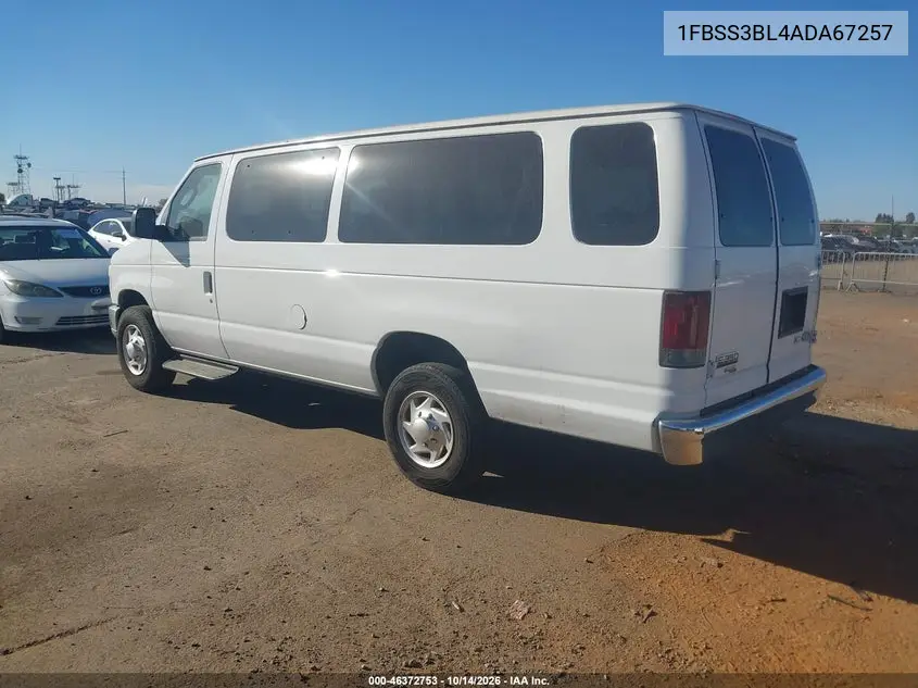 2010 FORD ECONOLINE VIN 1FBSS3BL4ADA67257 — фото 3