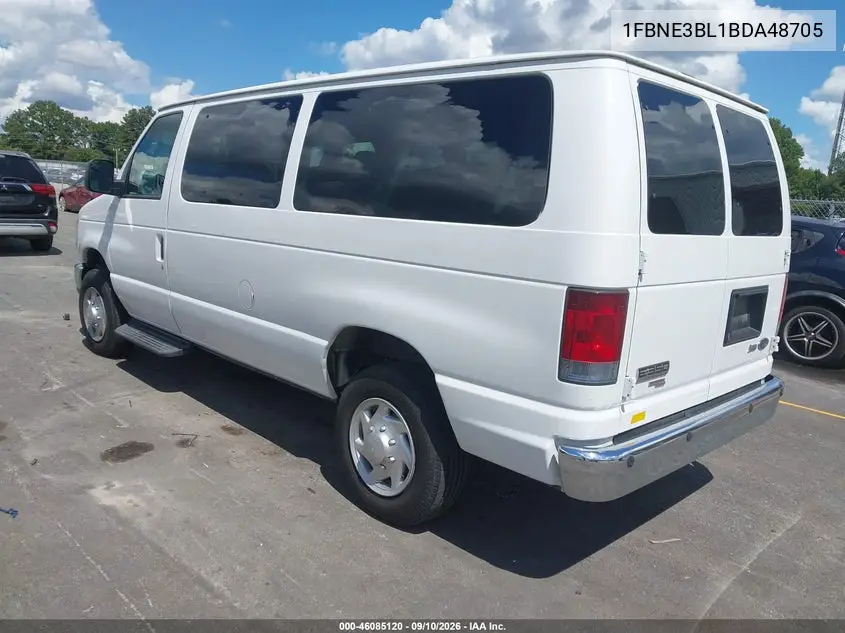 2011 FORD ECONOLINE VIN 1FBNE3BL1BDA48705 — фото 3
