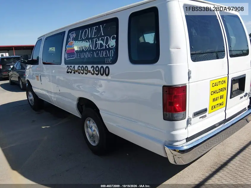 2011 FORD ECONOLINE VIN 1FBSS3BL2BDA97908 — фото 3