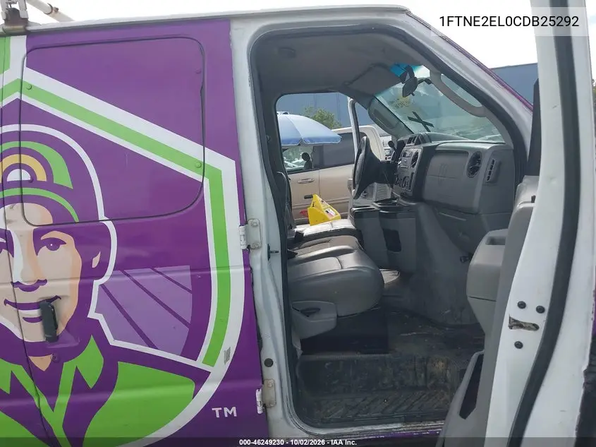 2012 FORD ECONOLINE VIN 1FTNE2EL0CDB25292 — фото 5