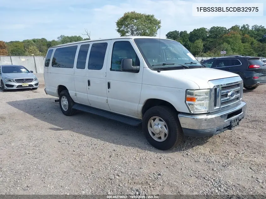 FORD ECONOLINE 2012, VIN 1FBSS3BL5CDB32975