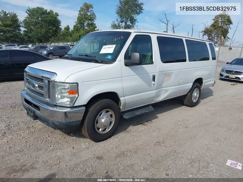 2012 FORD ECONOLINE VIN 1FBSS3BL5CDB32975 — фото 2