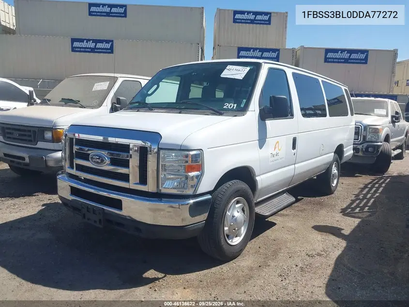 2013 FORD ECONOLINE VIN 1FBSS3BL0DDA77272 — фото 2