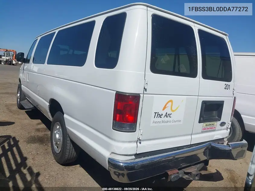 2013 FORD ECONOLINE VIN 1FBSS3BL0DDA77272 — фото 3