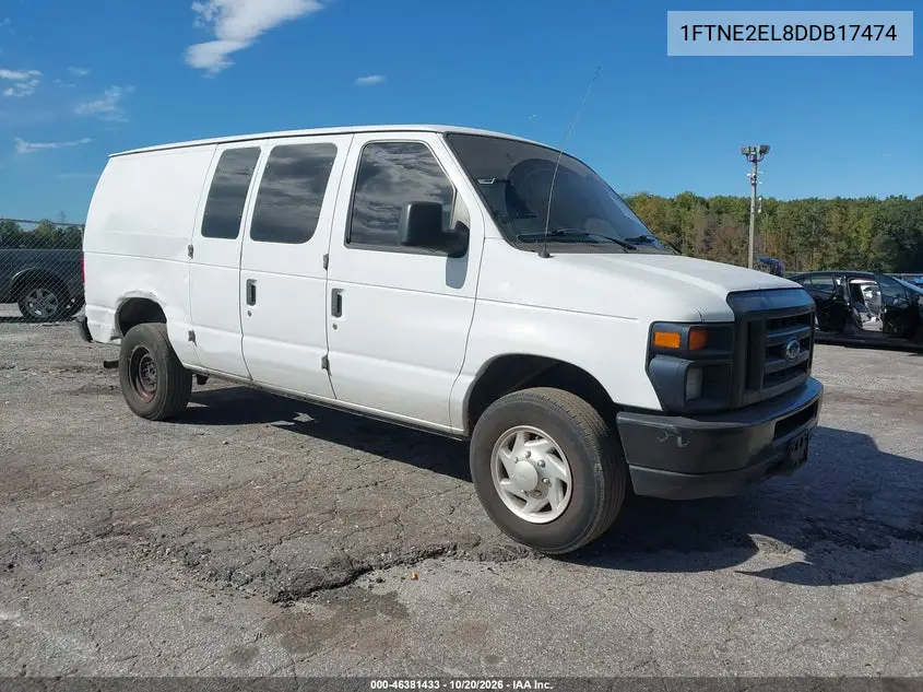 FORD ECONOLINE 2013, VIN 1FTNE2EL8DDB17474
