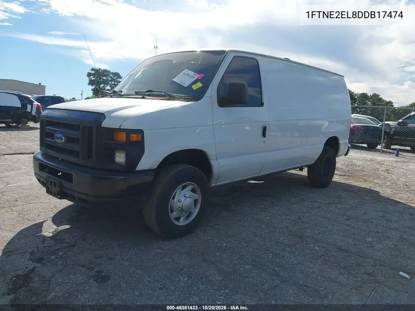 2013 FORD ECONOLINE VIN 1FTNE2EL8DDB17474 — фото 2