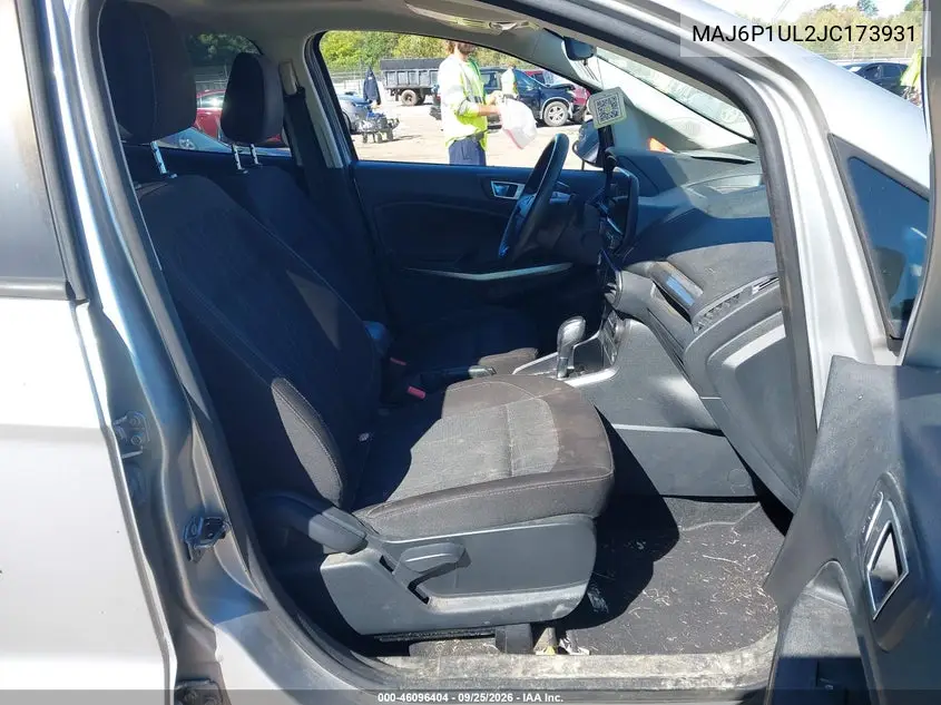 2018 FORD ECOSPORT VIN MAJ6P1UL2JC173931 — фото 5