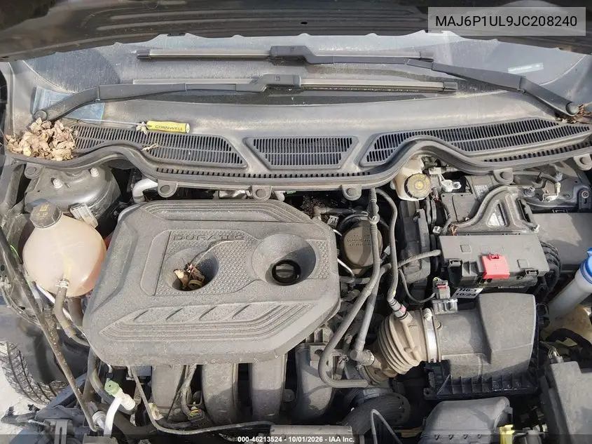 2018 FORD ECOSPORT VIN MAJ6P1UL9JC208240 — фото 10