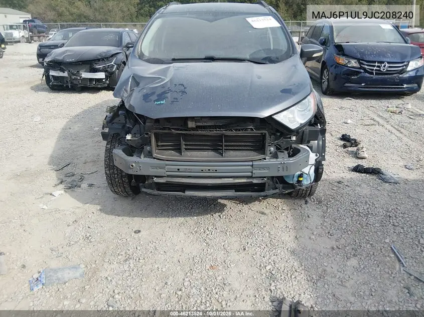 2018 FORD ECOSPORT VIN MAJ6P1UL9JC208240 — фото 12