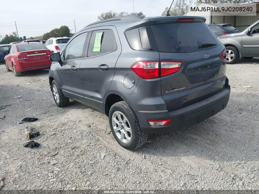 2018 FORD ECOSPORT VIN MAJ6P1UL9JC208240 — фото 3