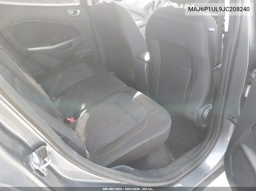 2018 FORD ECOSPORT VIN MAJ6P1UL9JC208240 — фото 8