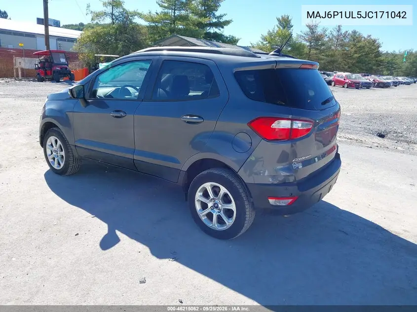 2018 FORD ECOSPORT VIN MAJ6P1UL5JC171042 — фото 3