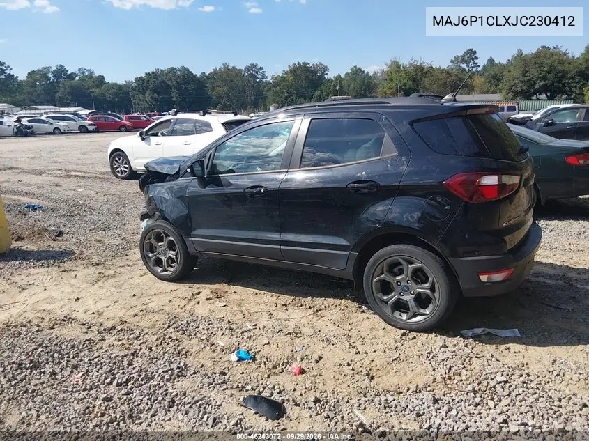 2018 FORD ECOSPORT VIN MAJ6P1CLXJC230412 — фото 3