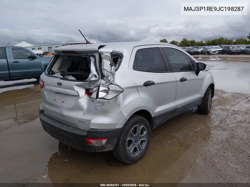 2018 FORD ECOSPORT VIN MAJ3P1RE9JC198287 — фото 4
