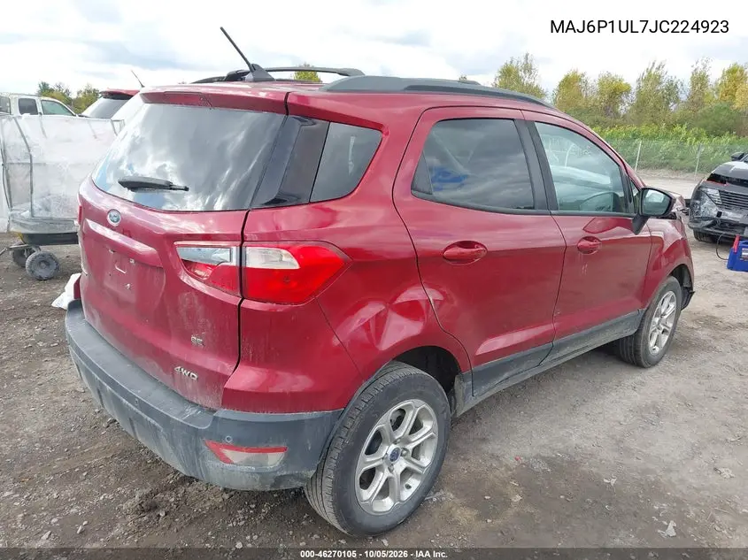 2018 FORD ECOSPORT VIN MAJ6P1UL7JC224923 — фото 4