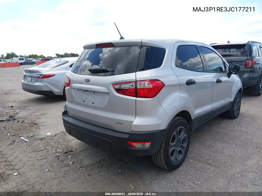 2018 FORD ECOSPORT VIN MAJ3P1RE3JC177211 — фото 4