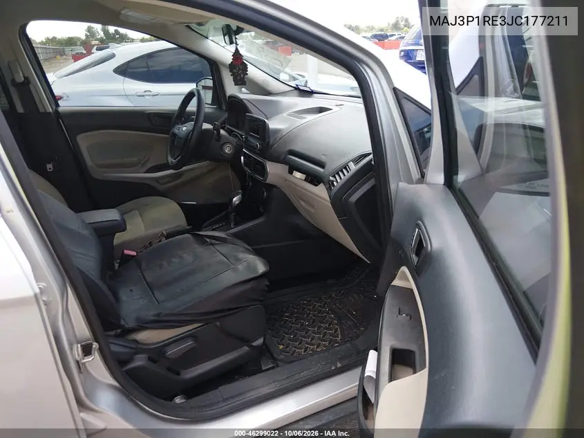 2018 FORD ECOSPORT VIN MAJ3P1RE3JC177211 — фото 5