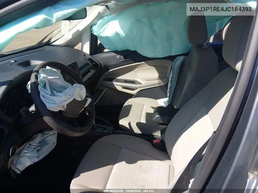 2018 FORD ECOSPORT VIN MAJ3P1RE4JC184393 — фото 5