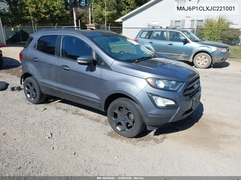 FORD ECOSPORT 2018, VIN MAJ6P1CLXJC221001