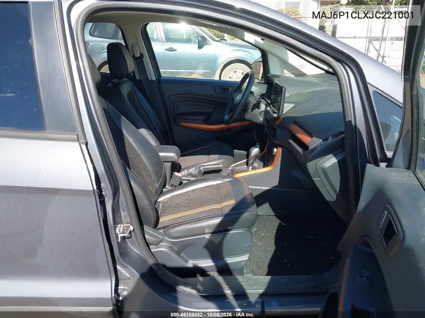 2018 FORD ECOSPORT VIN MAJ6P1CLXJC221001 — фото 5
