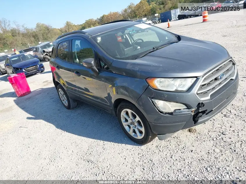 FORD ECOSPORT 2018, VIN MAJ3P1TE0JC207225