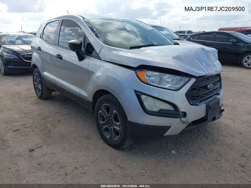 FORD ECOSPORT 2018, VIN MAJ3P1RE7JC209500