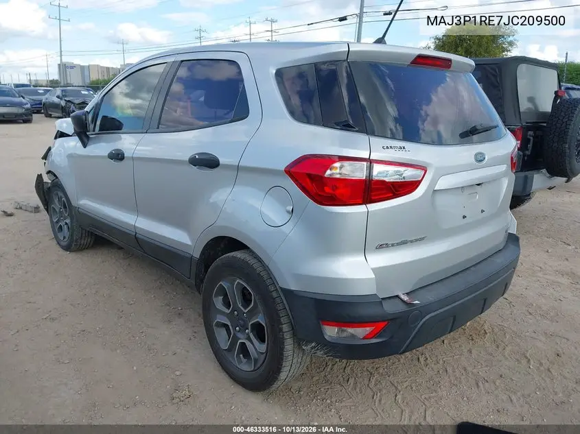 2018 FORD ECOSPORT VIN MAJ3P1RE7JC209500 — фото 3