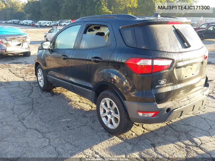 2018 FORD ECOSPORT VIN MAJ3P1TE4JC171300 — фото 3