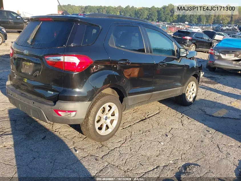 2018 FORD ECOSPORT VIN MAJ3P1TE4JC171300 — фото 4