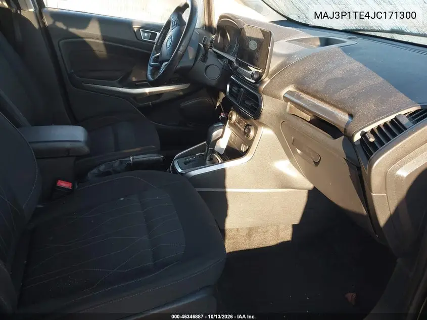 2018 FORD ECOSPORT VIN MAJ3P1TE4JC171300 — фото 5