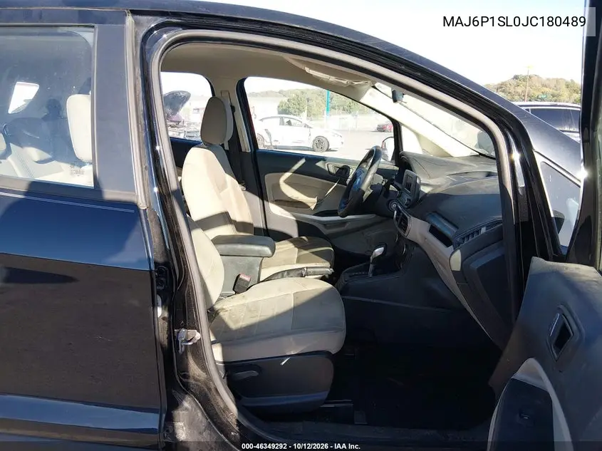 2018 FORD ECOSPORT VIN MAJ6P1SL0JC180489 — фото 5