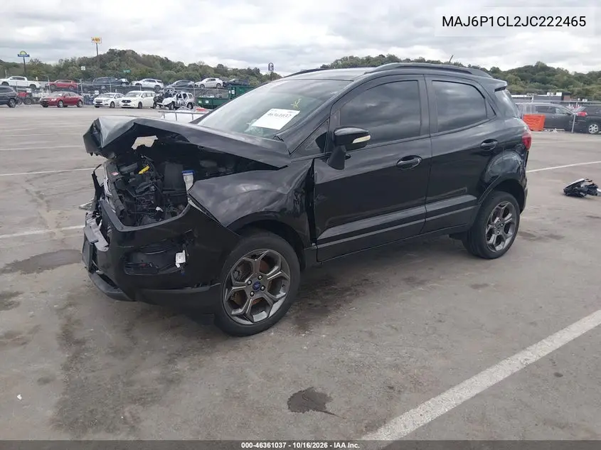 2018 FORD ECOSPORT VIN MAJ6P1CL2JC222465 — фото 2