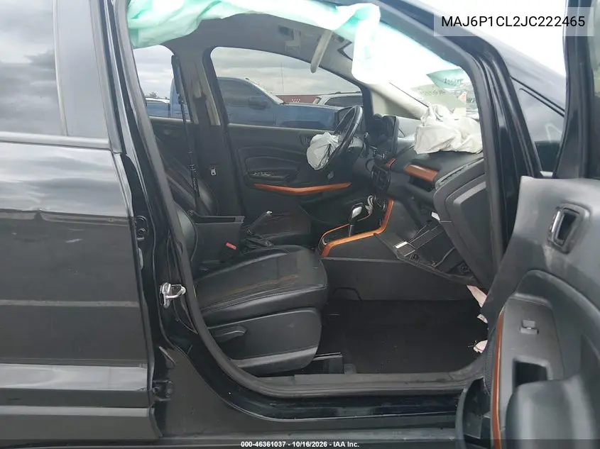 2018 FORD ECOSPORT VIN MAJ6P1CL2JC222465 — фото 5