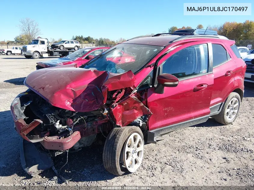 2018 FORD ECOSPORT VIN MAJ6P1UL8JC170497 — фото 2