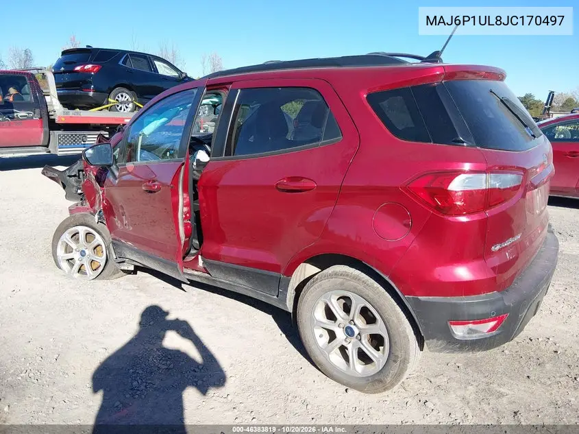2018 FORD ECOSPORT VIN MAJ6P1UL8JC170497 — фото 3