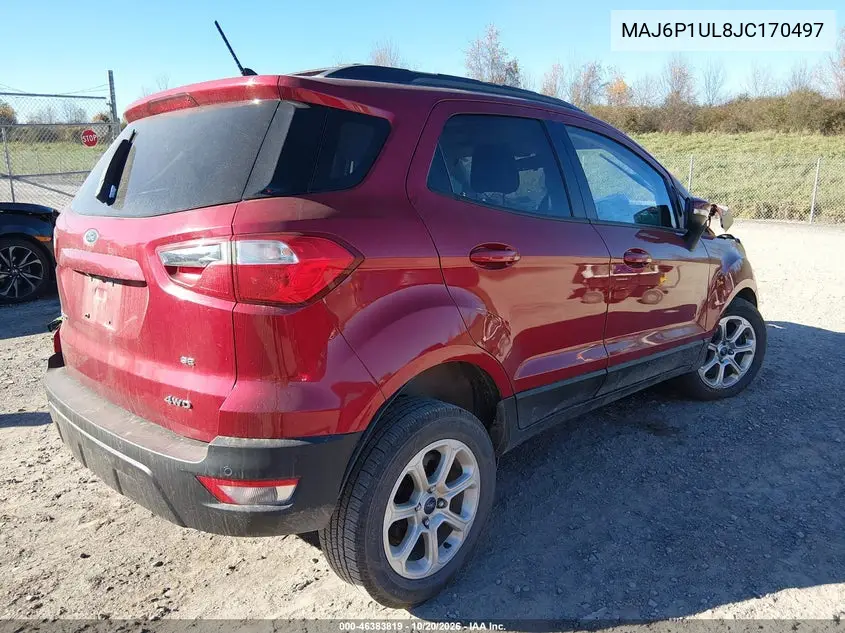 2018 FORD ECOSPORT VIN MAJ6P1UL8JC170497 — фото 4